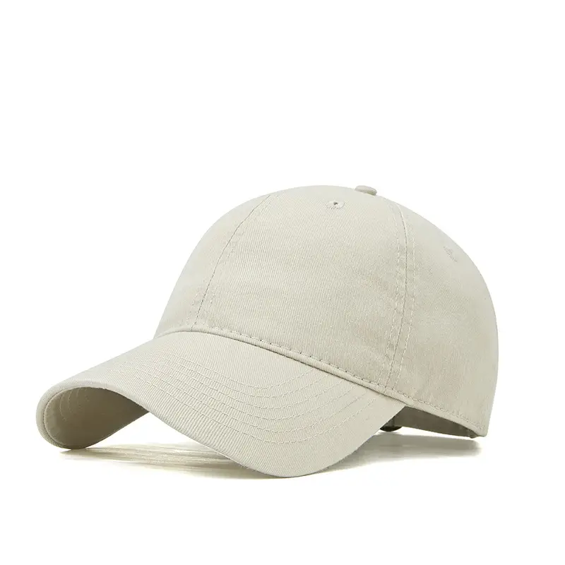 Blue Washed Men's Baseball Cap Large Head Windproof Sunshade - Image 8