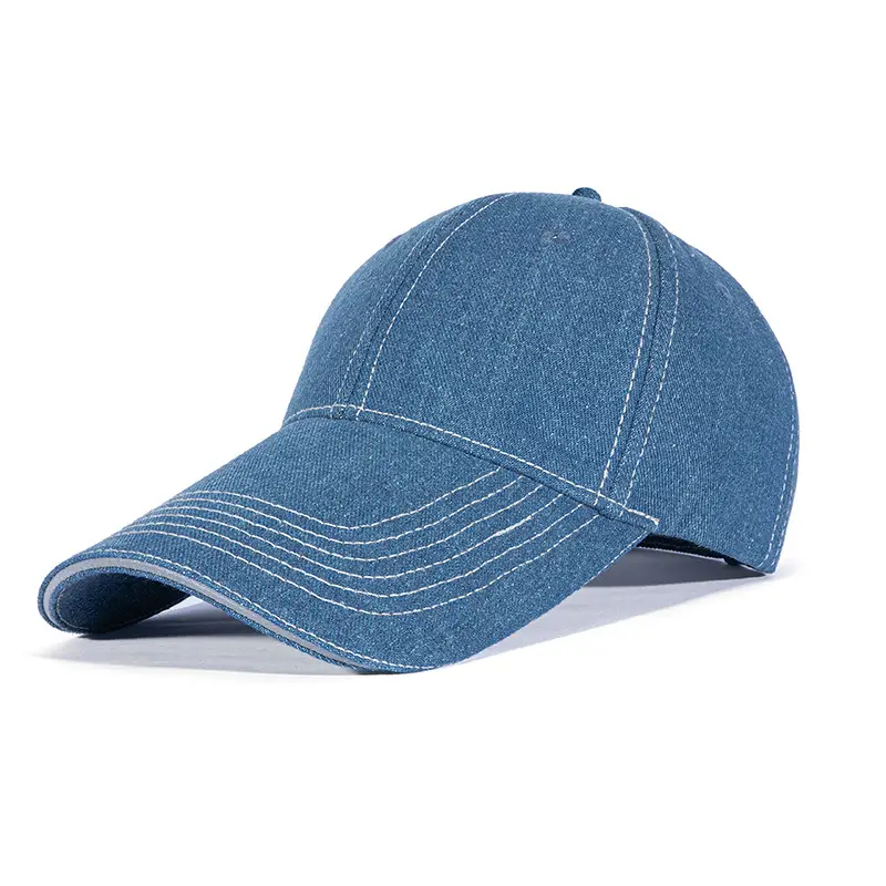 Blue long brim