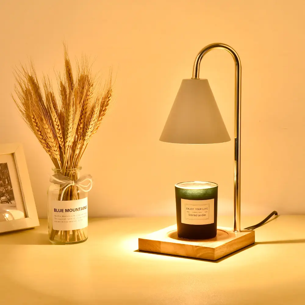 Scandinavian Melting Wax Candle Lamp for Bedside Use - Image 16