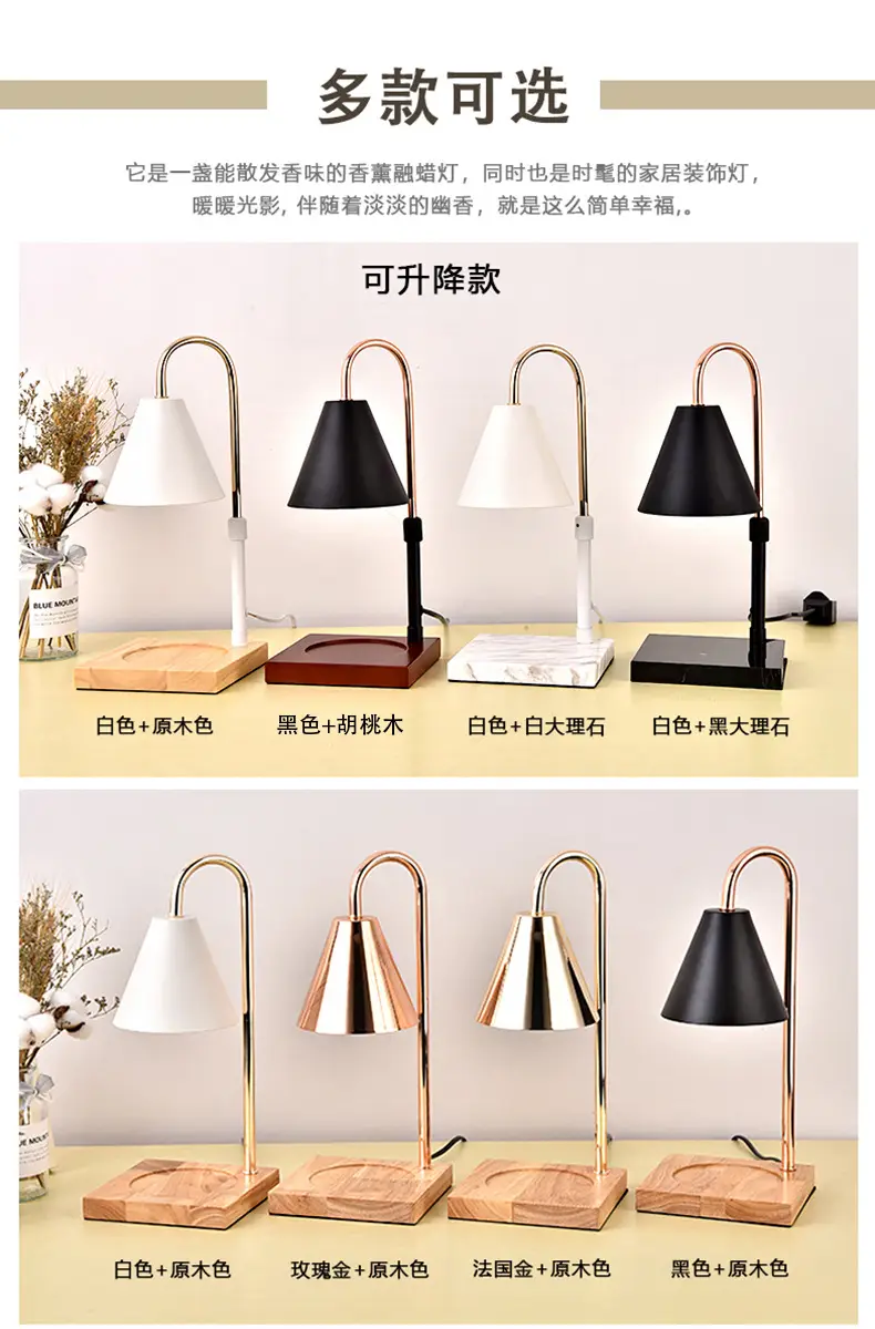 Scandinavian Melting Wax Candle Lamp for Bedside Use — feature 18