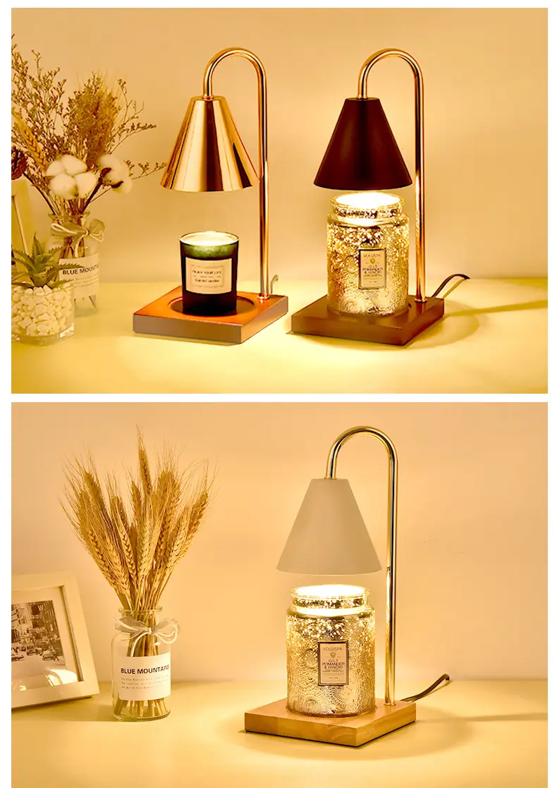Scandinavian Melting Wax Candle Lamp for Bedside Use — feature 40
