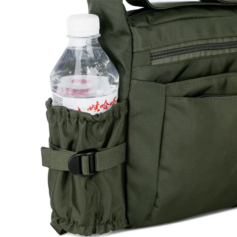 2021 Men Waterproof Nylon Shoulder Bag Large Capacity - Image 7