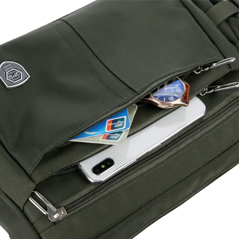 2021 Men Waterproof Nylon Shoulder Bag Large Capacity - Image 8