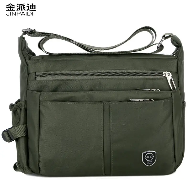 2021 Men Waterproof Nylon Shoulder Bag Large Capacity - Image 4