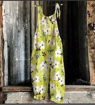 Women's Butterfly Printed Wide Leg Jumpsuit Set - Image 33