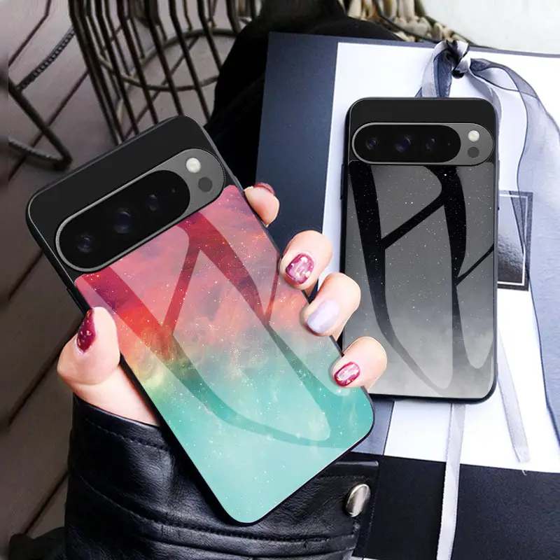 Pixel 10Pro Glass Protective Case Starry Sky Design - Image 8