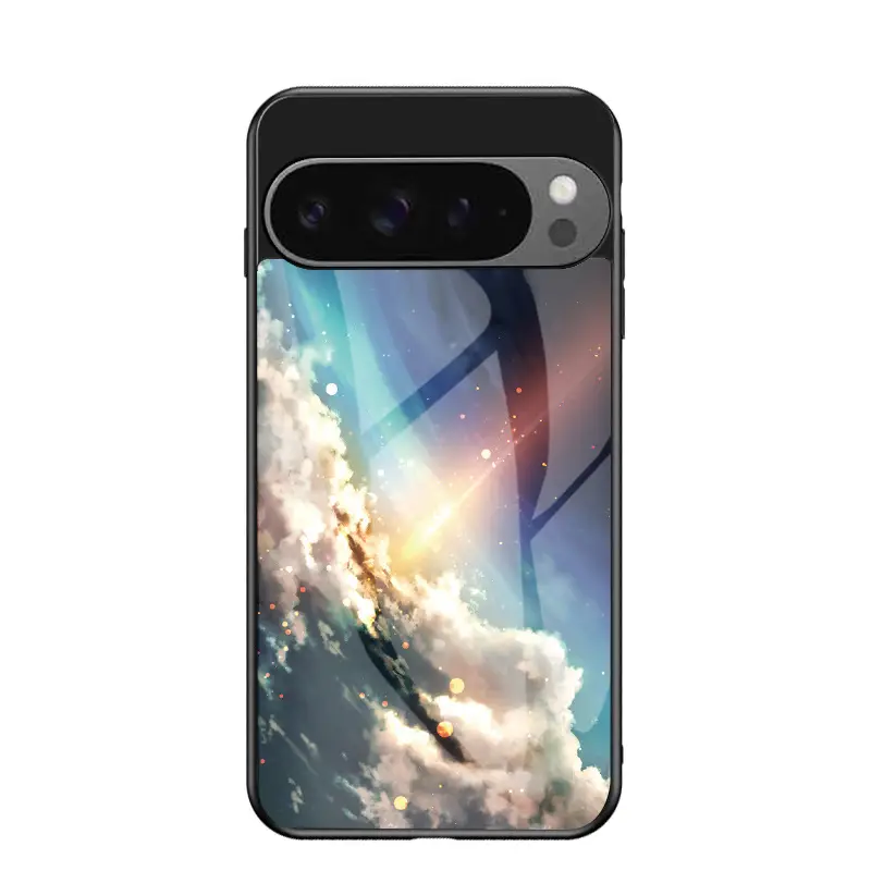 Pixel 10Pro Glass Protective Case Starry Sky Design - Image 2