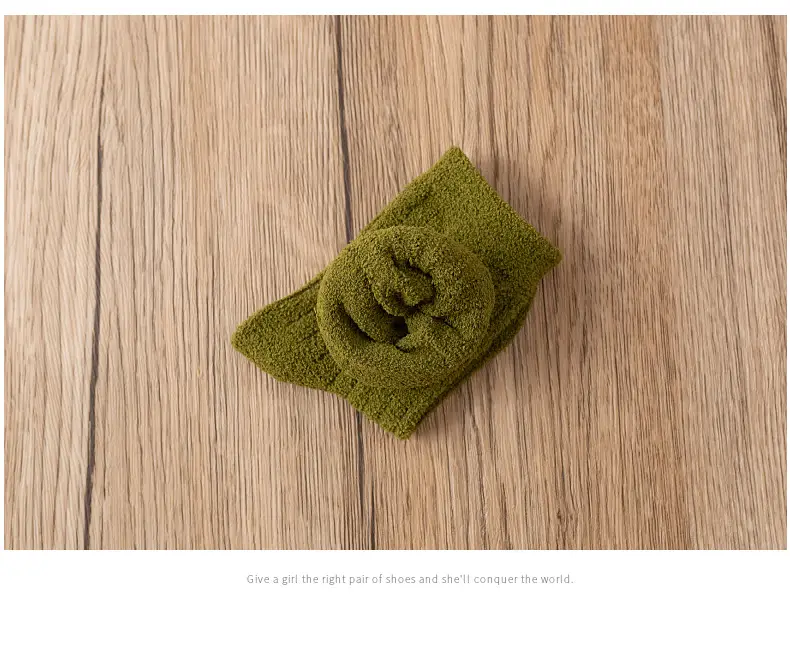 Children's Velvet Socks 1-15Yr Warm Autumn Winter Half — feature 19