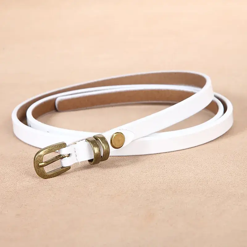 Genuine Leather Vintage Belt for Women - Image 3