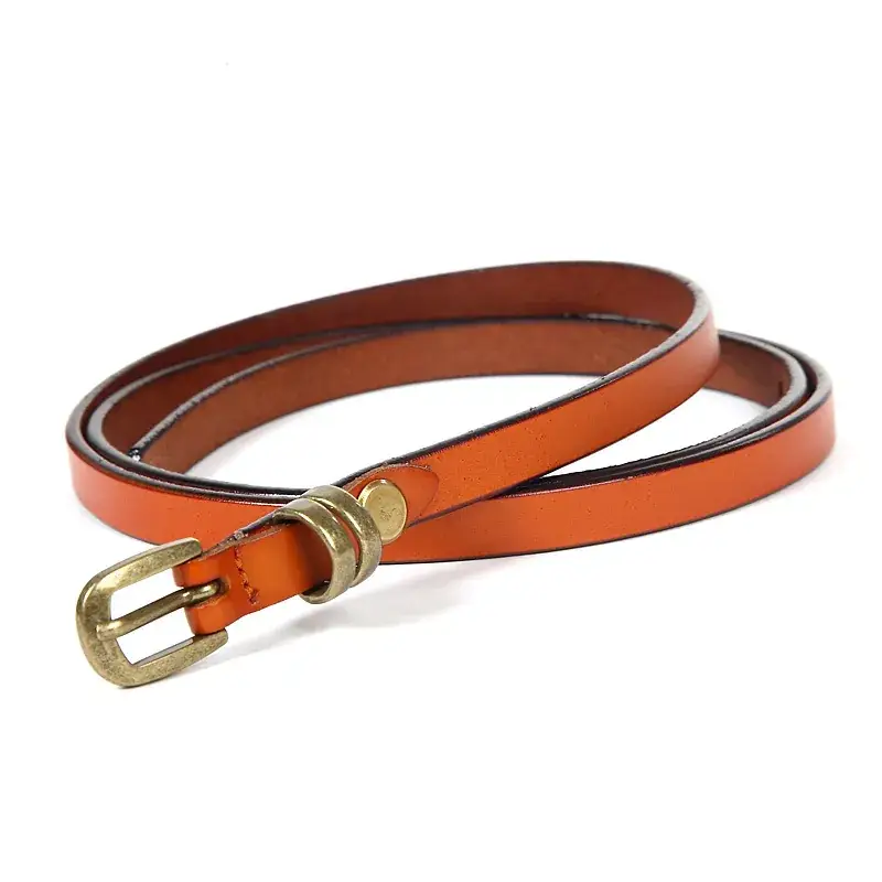 Genuine Leather Vintage Belt for Women - Image 5