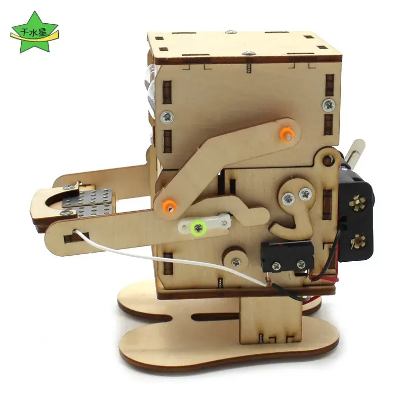 DIY Coin-Eating Robot for Kids Science Toy - Image 8