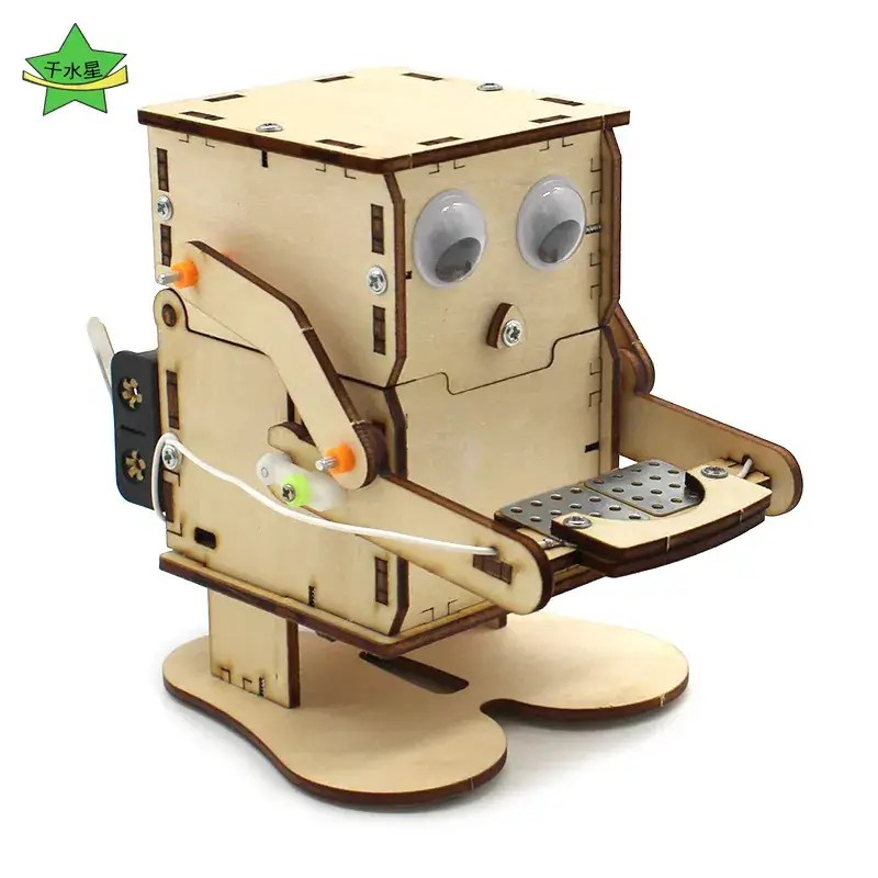 DIY Coin-Eating Robot for Kids Science Toy - Image 9
