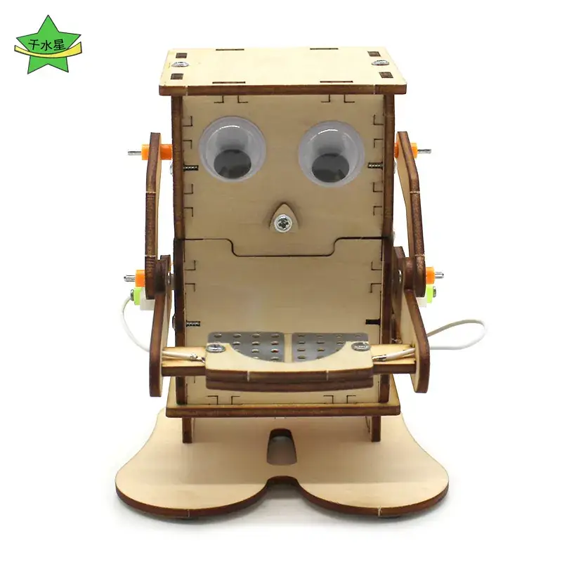 DIY Coin-Eating Robot for Kids Science Toy - Image 2