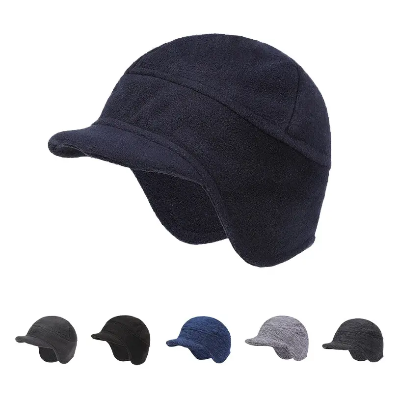 Fleece Winter Hat Warm Ear Protection Windproof