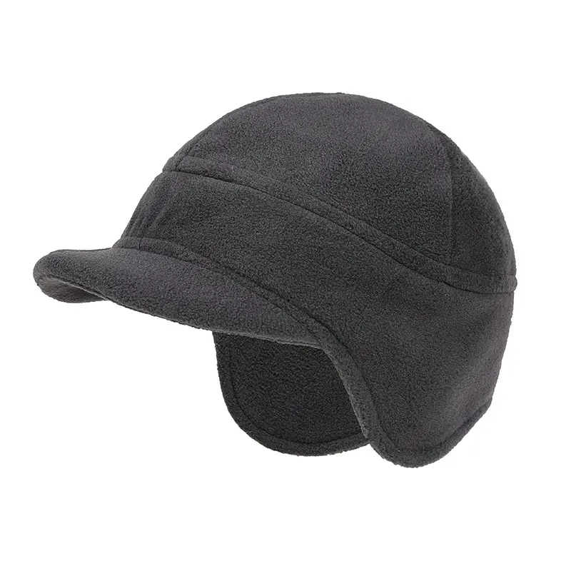 Fleece Winter Hat Warm Ear Protection Windproof - Image 3