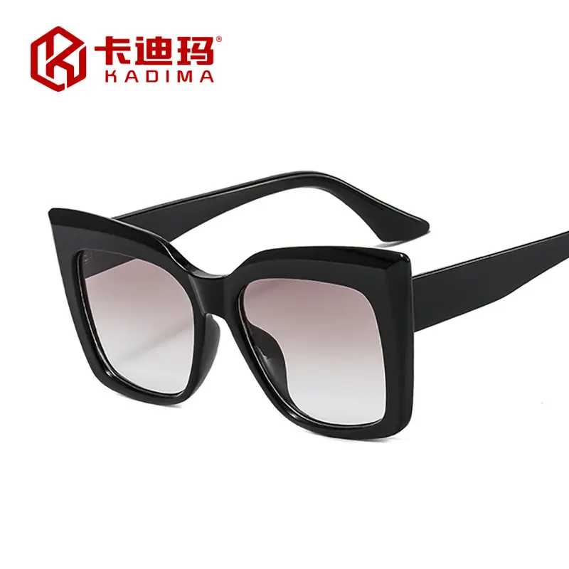 2022 New Cat Eye Sunglasses Large Frame European American