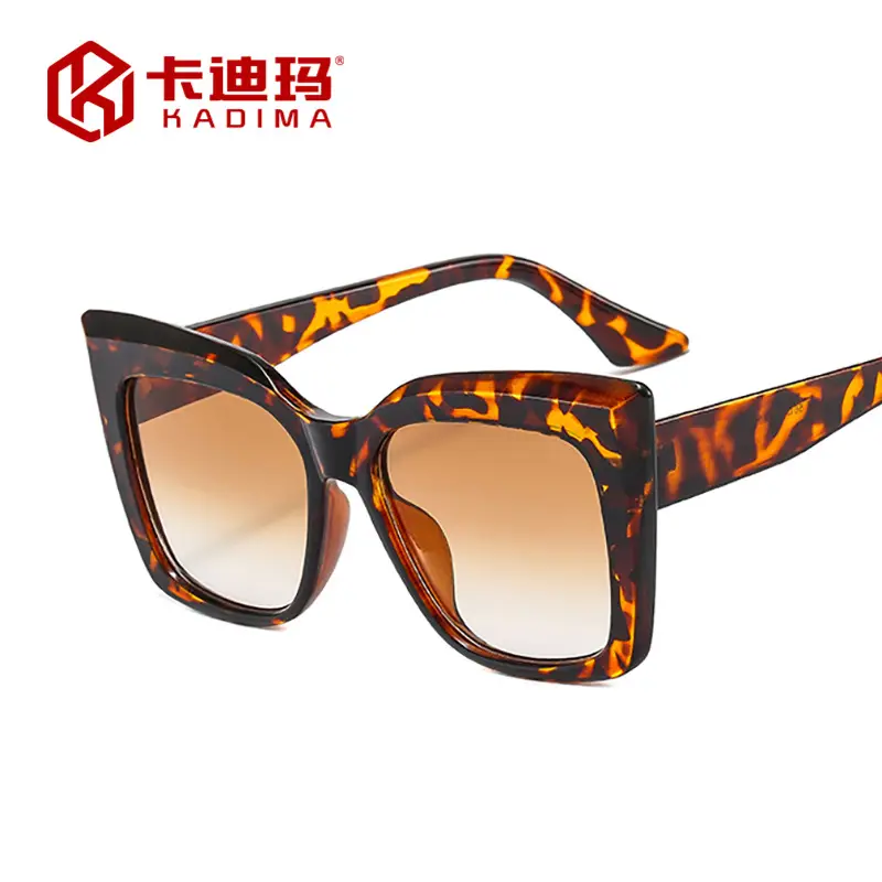2022 New Cat Eye Sunglasses Large Frame European American