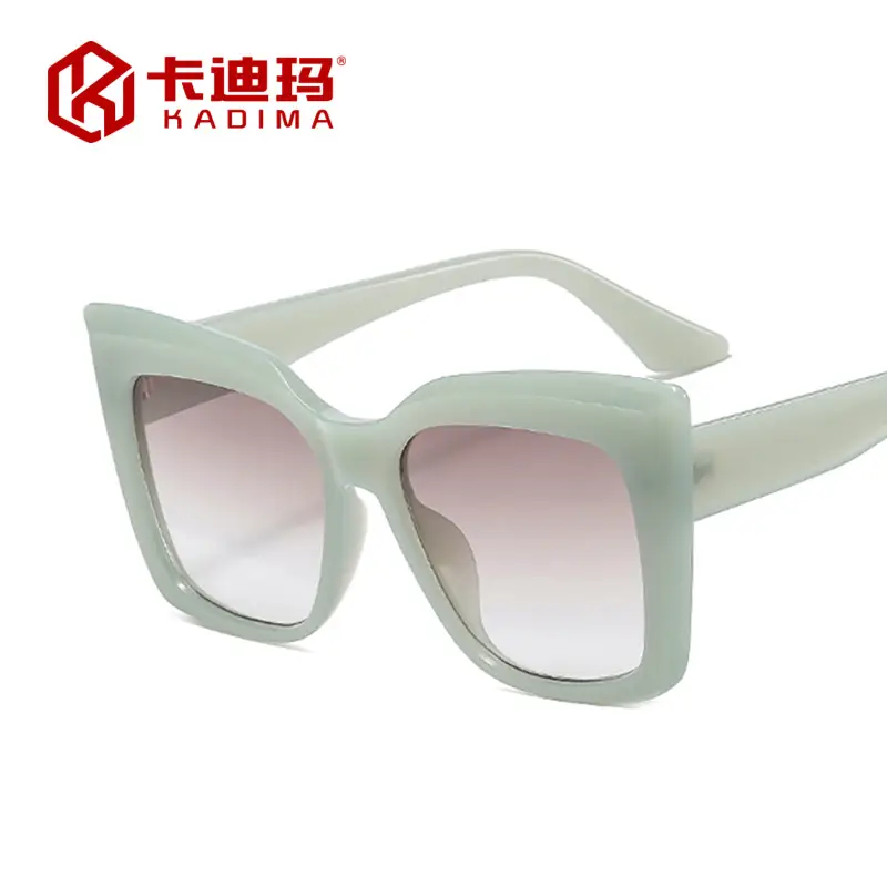 2022 New Cat Eye Sunglasses Large Frame European American