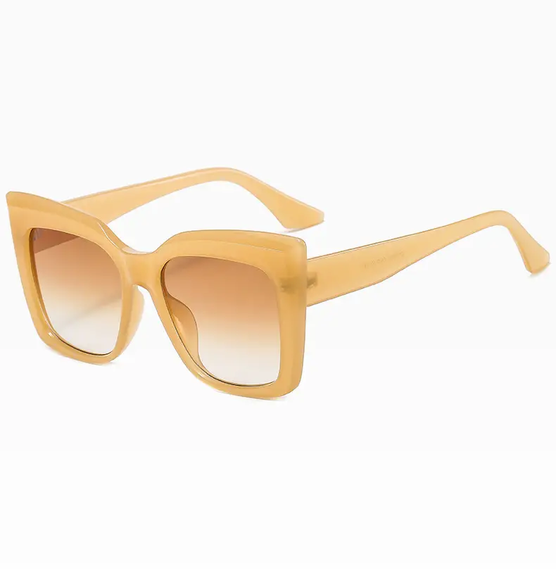 2022 New Cat Eye Sunglasses Large Frame European American — feature 12