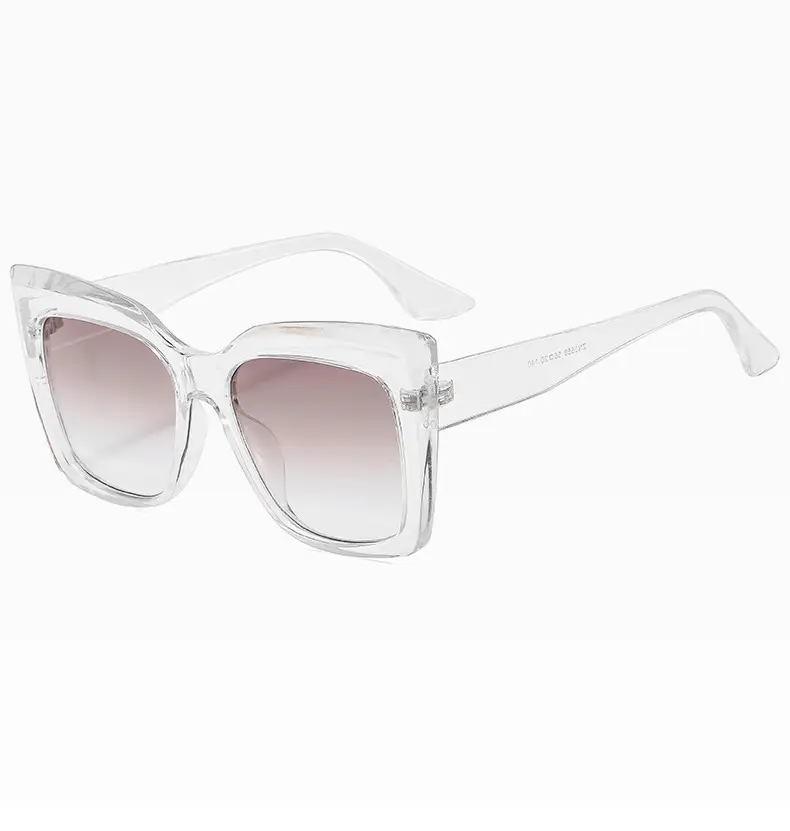 2022 New Cat Eye Sunglasses Large Frame European American — feature 8