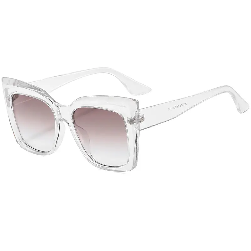 2022 New Cat Eye Sunglasses Large Frame European American