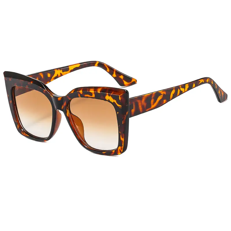 2022 New Cat Eye Sunglasses Large Frame European American