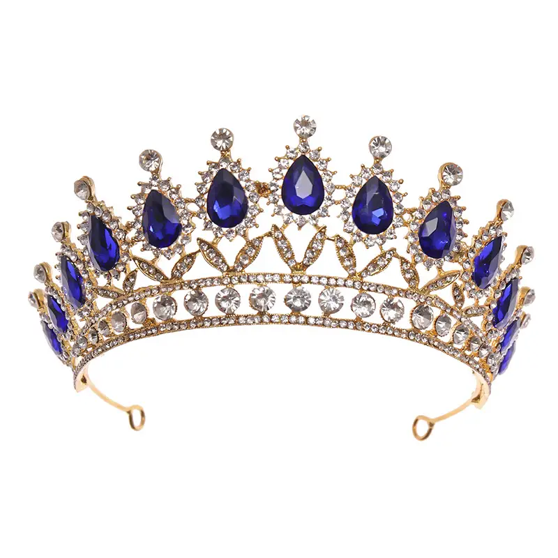 Silver Crystal Crown for Bridal & Birthday Wear