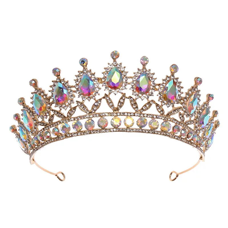 Silver Crystal Crown for Bridal & Birthday Wear