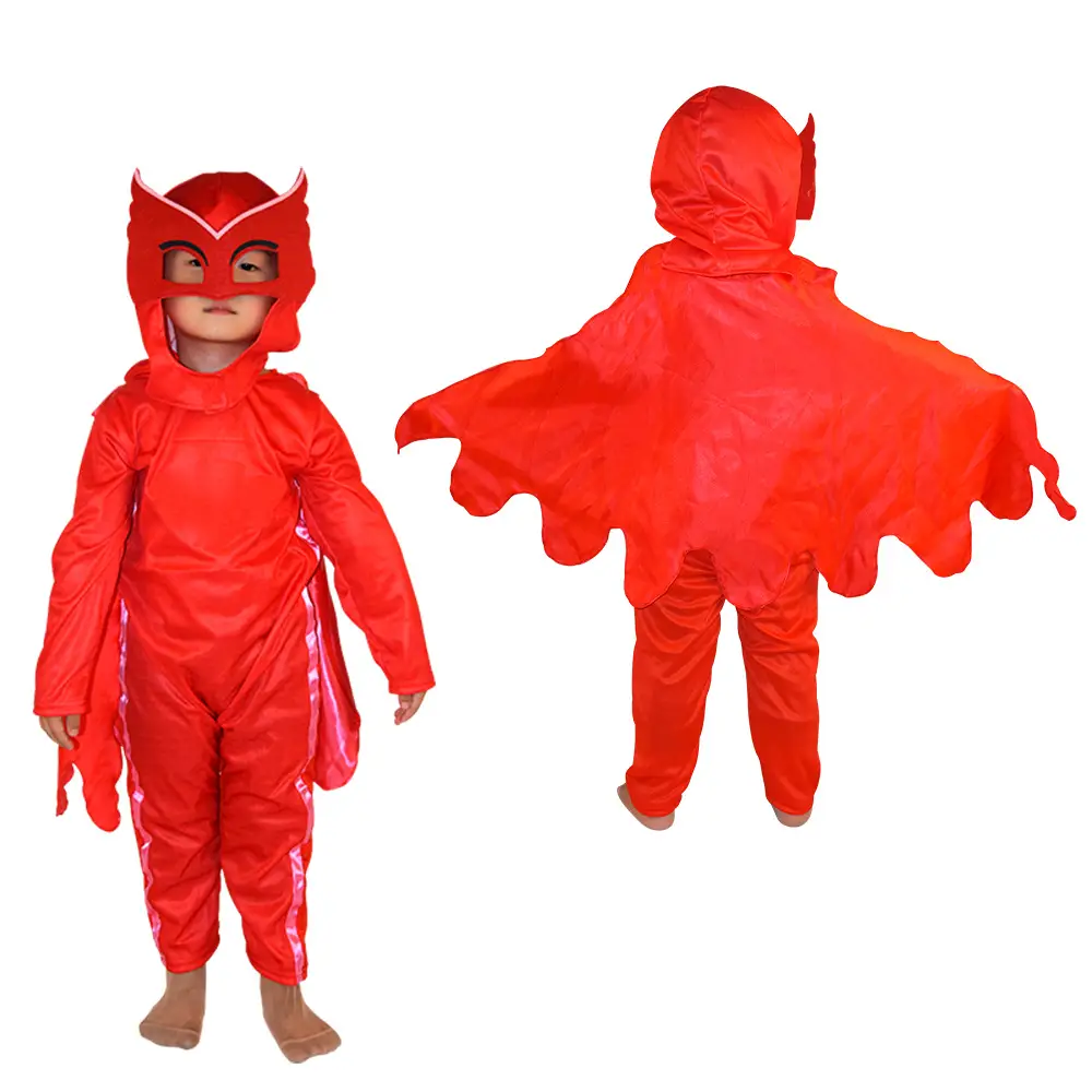 Blue Cat Hooded Pajama for Kids Boys Flying Gecko Costume - Image 7