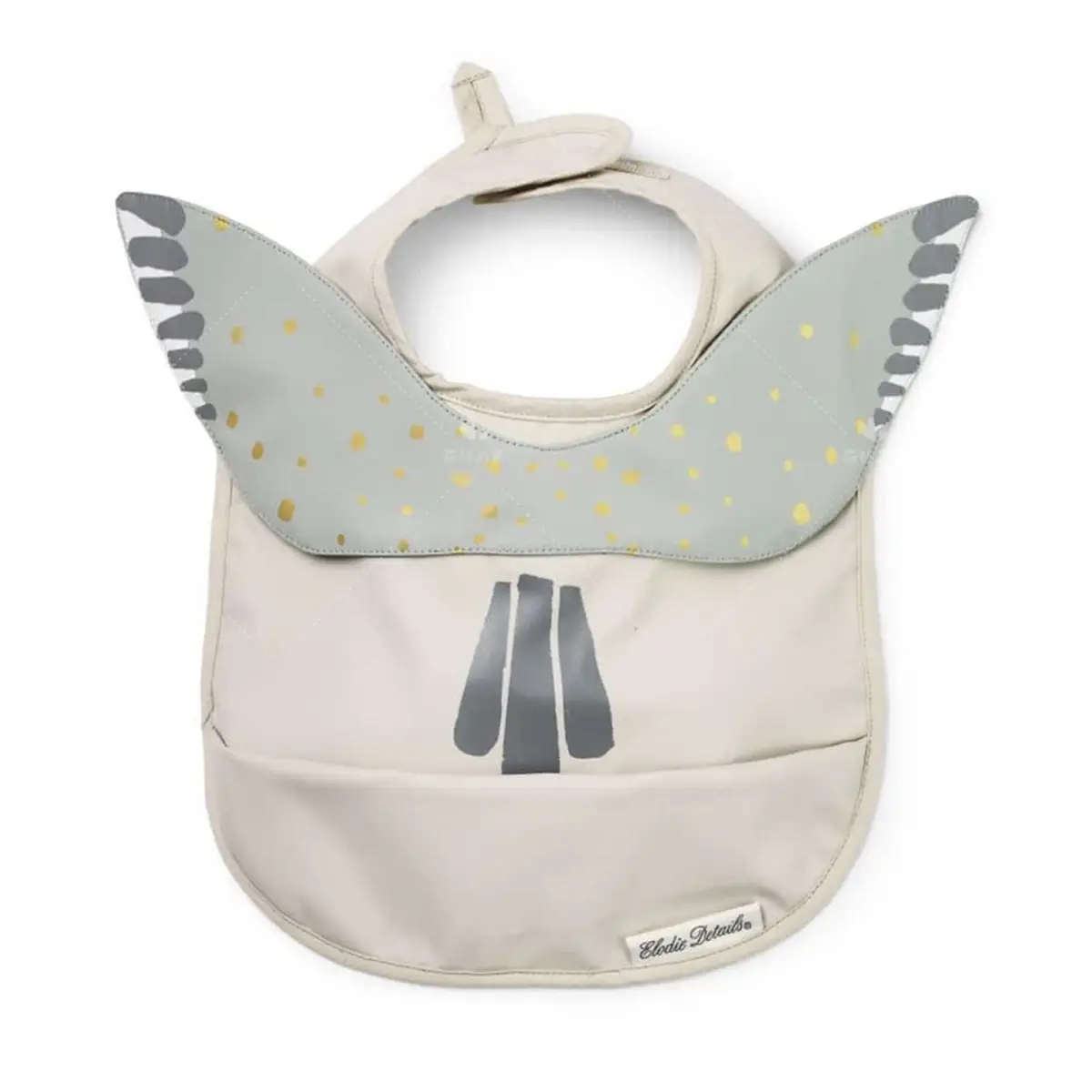 Sweden Retro-Dressing Baby Eating Bib Angel Wings Design - Image 2
