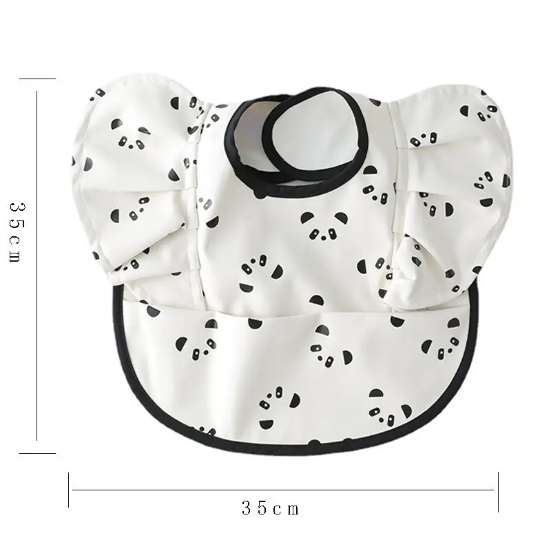 Sweden Retro-Dressing Baby Eating Bib Angel Wings Design - Image 267