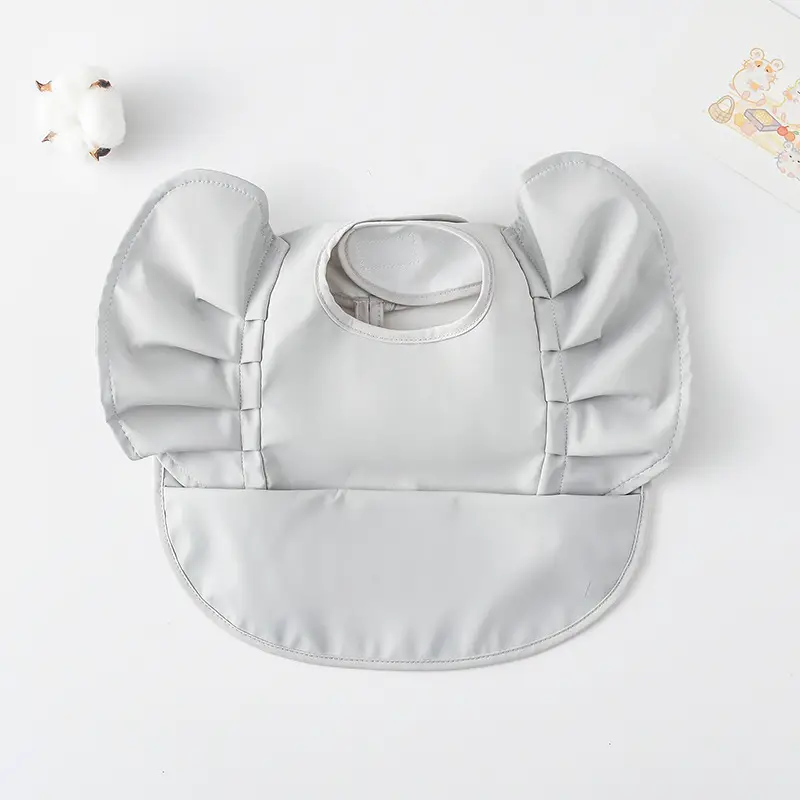 Sweden Retro-Dressing Baby Eating Bib Angel Wings Design - Image 130
