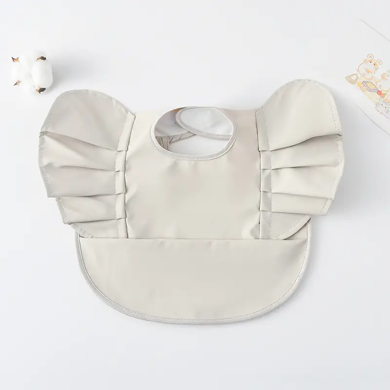 Sweden Retro-Dressing Baby Eating Bib Angel Wings Design - Image 133