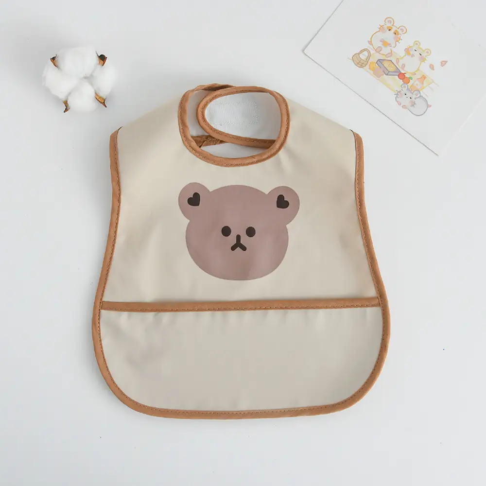 Sweden Retro-Dressing Baby Eating Bib Angel Wings Design - Image 138