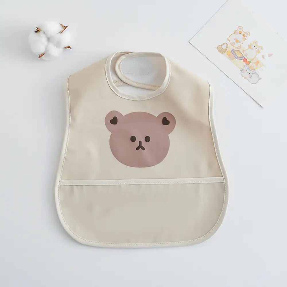 Sweden Retro-Dressing Baby Eating Bib Angel Wings Design - Image 139