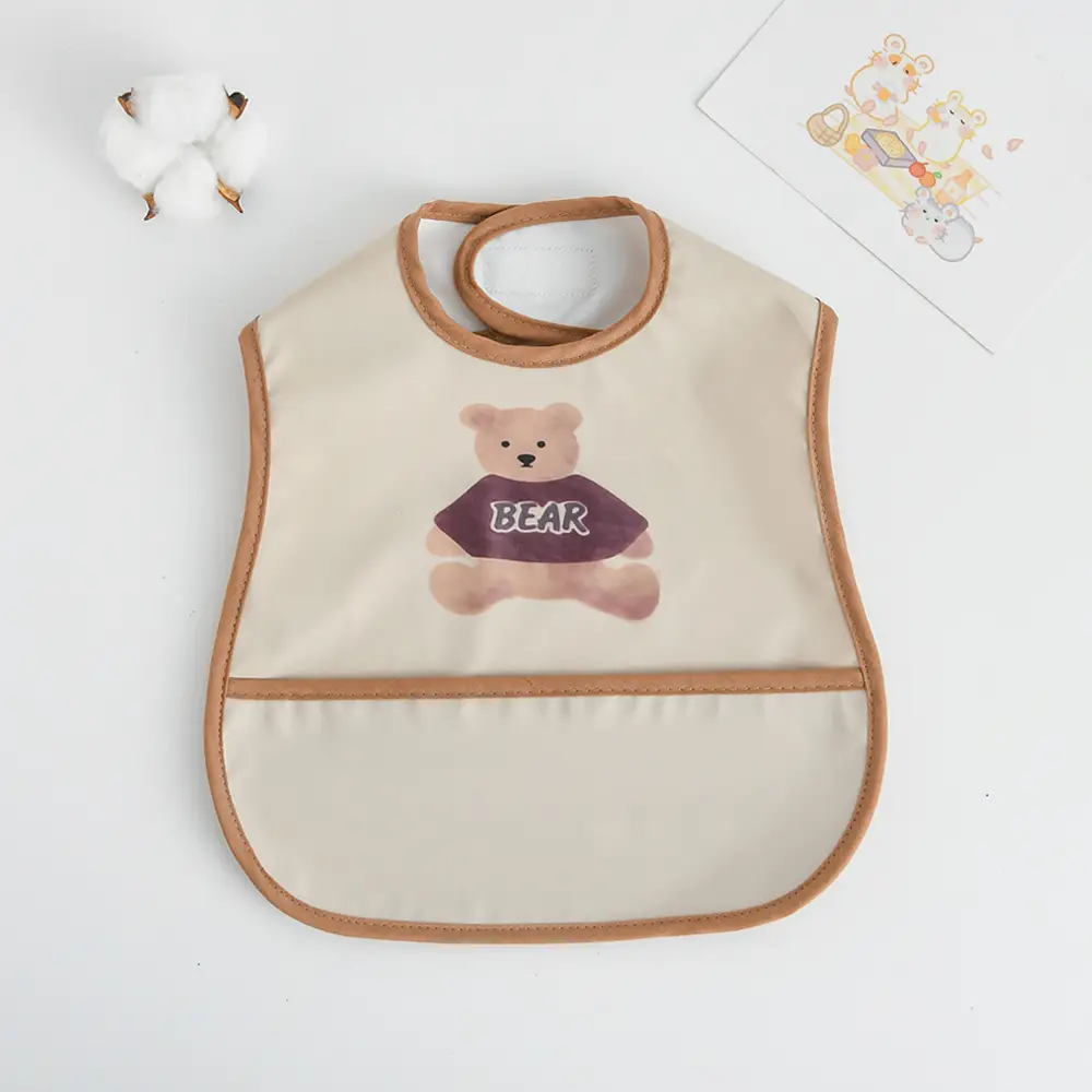 Sweden Retro-Dressing Baby Eating Bib Angel Wings Design - Image 140