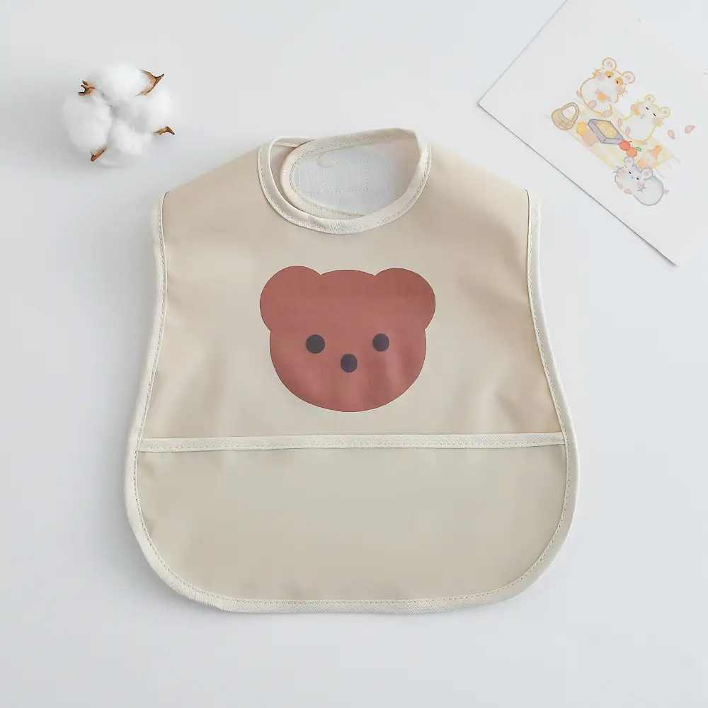 Sweden Retro-Dressing Baby Eating Bib Angel Wings Design - Image 143