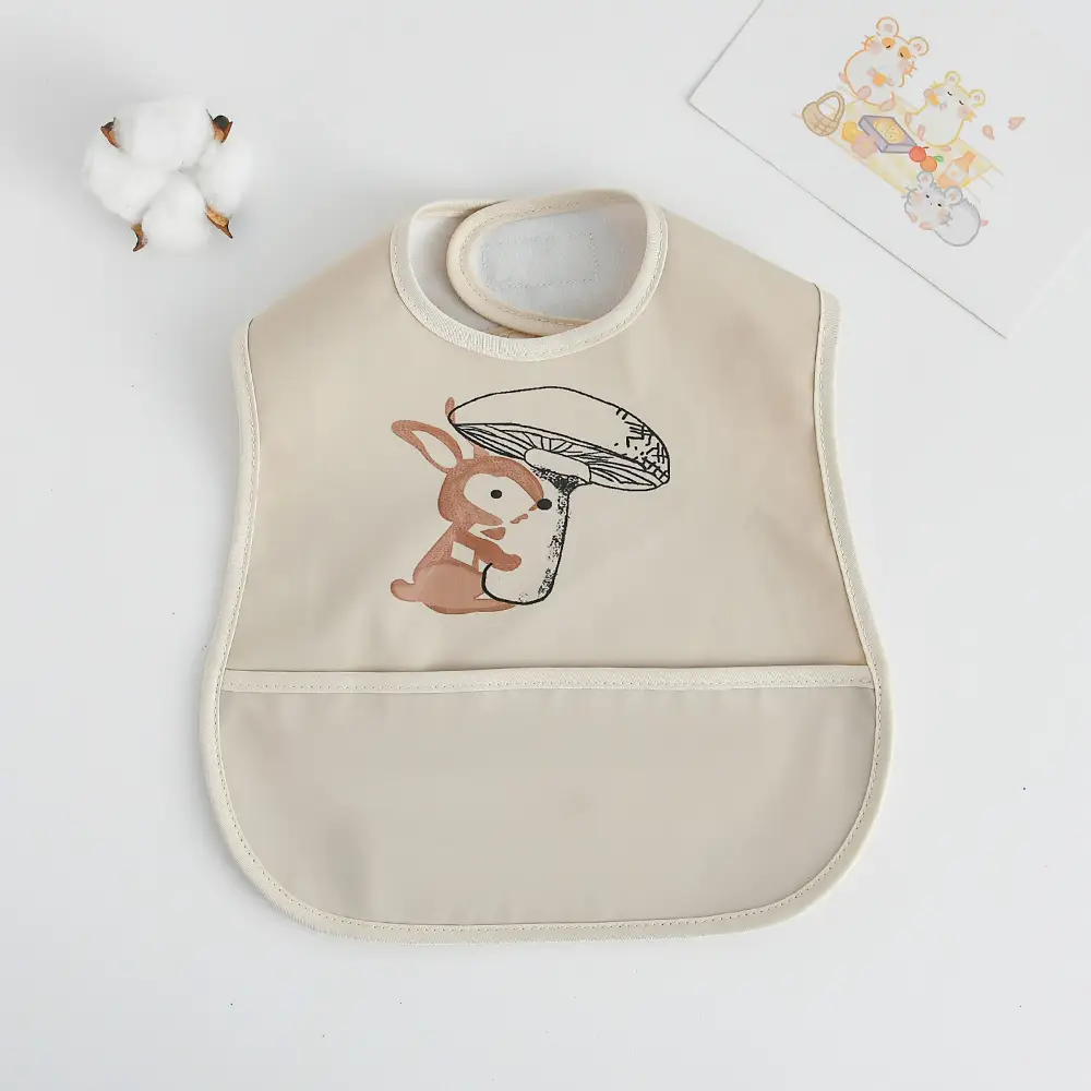 Sweden Retro-Dressing Baby Eating Bib Angel Wings Design - Image 149