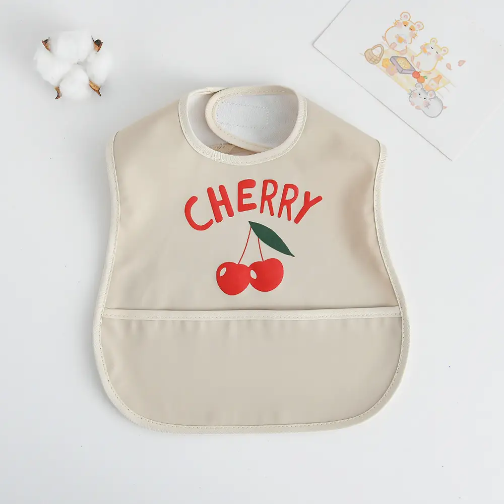 Sweden Retro-Dressing Baby Eating Bib Angel Wings Design - Image 152