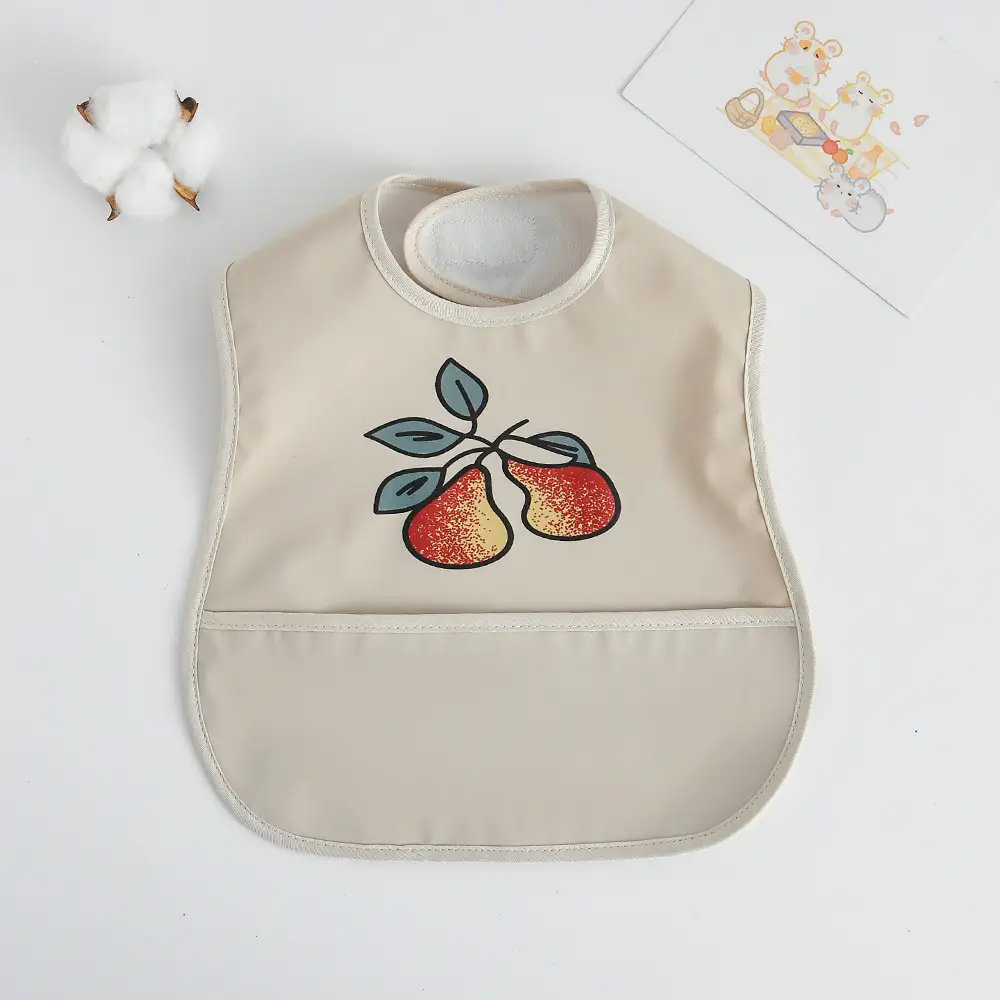 Sweden Retro-Dressing Baby Eating Bib Angel Wings Design - Image 153