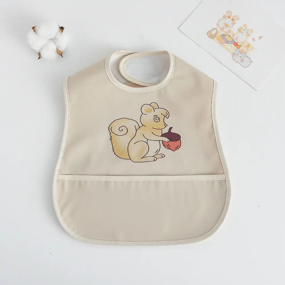 Sweden Retro-Dressing Baby Eating Bib Angel Wings Design - Image 155