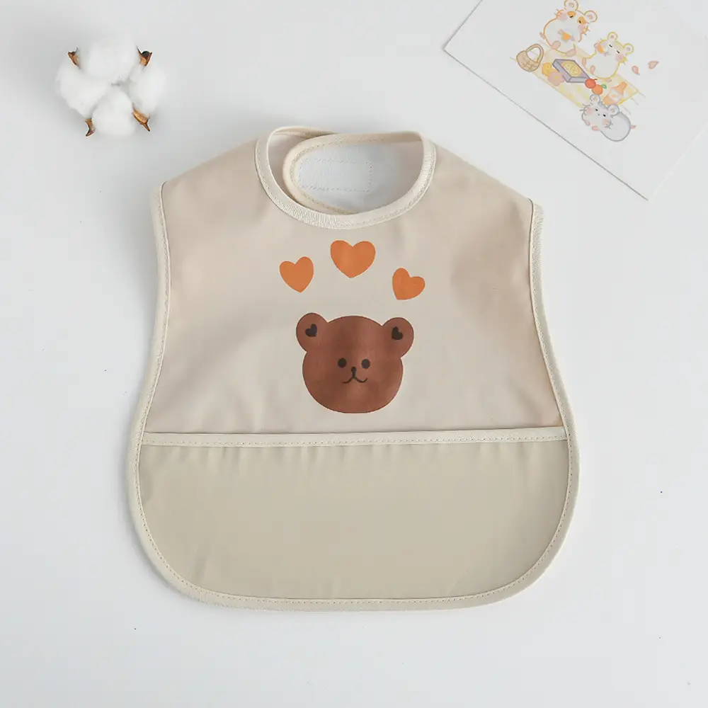 Sweden Retro-Dressing Baby Eating Bib Angel Wings Design - Image 156