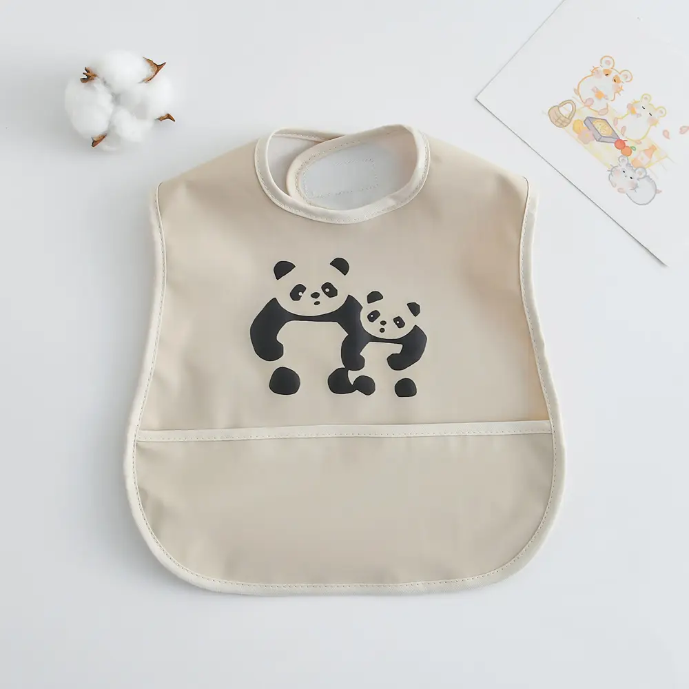 Sweden Retro-Dressing Baby Eating Bib Angel Wings Design - Image 163