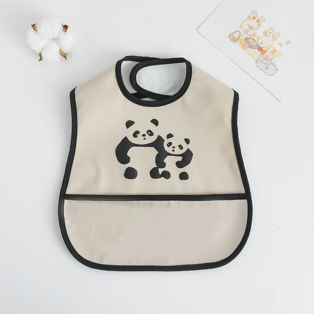Sweden Retro-Dressing Baby Eating Bib Angel Wings Design - Image 164