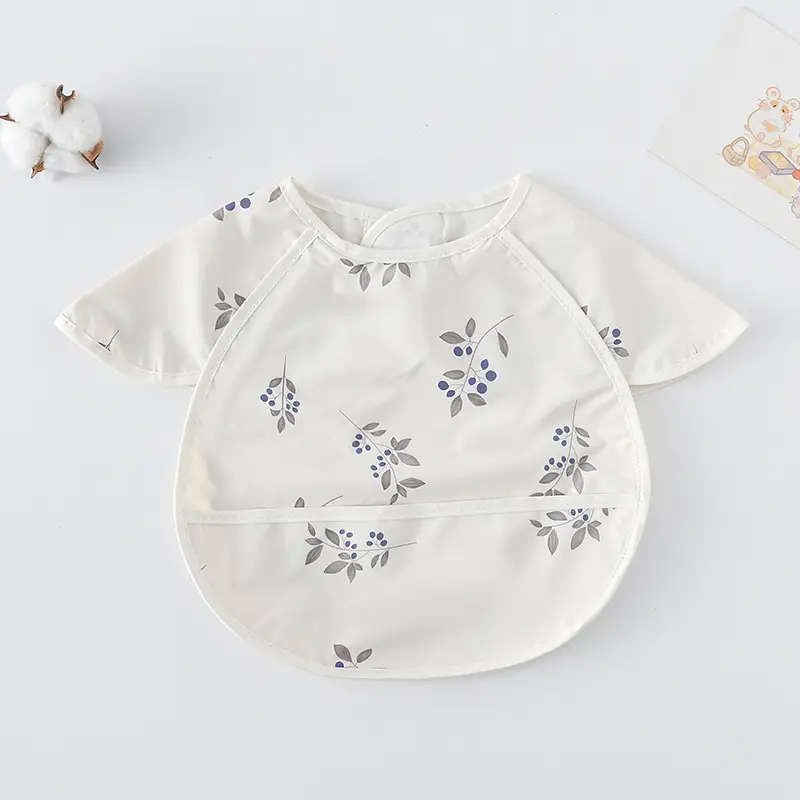 Sweden Retro-Dressing Baby Eating Bib Angel Wings Design - Image 172