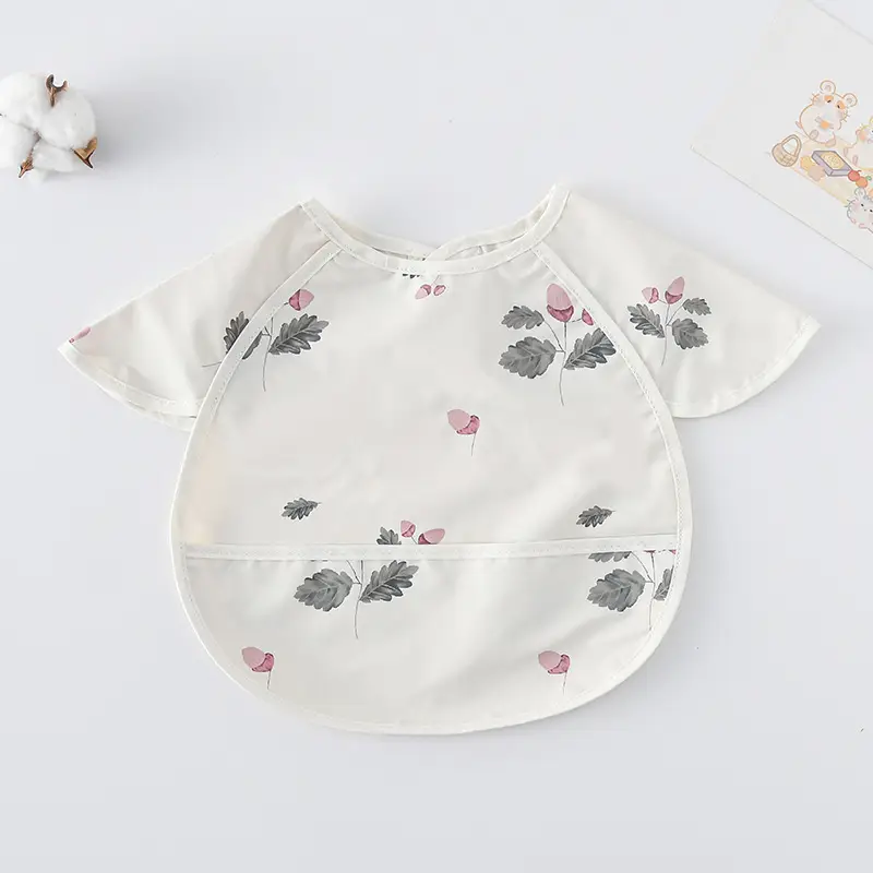 Sweden Retro-Dressing Baby Eating Bib Angel Wings Design - Image 173