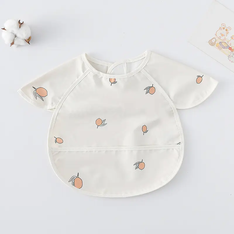 Sweden Retro-Dressing Baby Eating Bib Angel Wings Design - Image 174