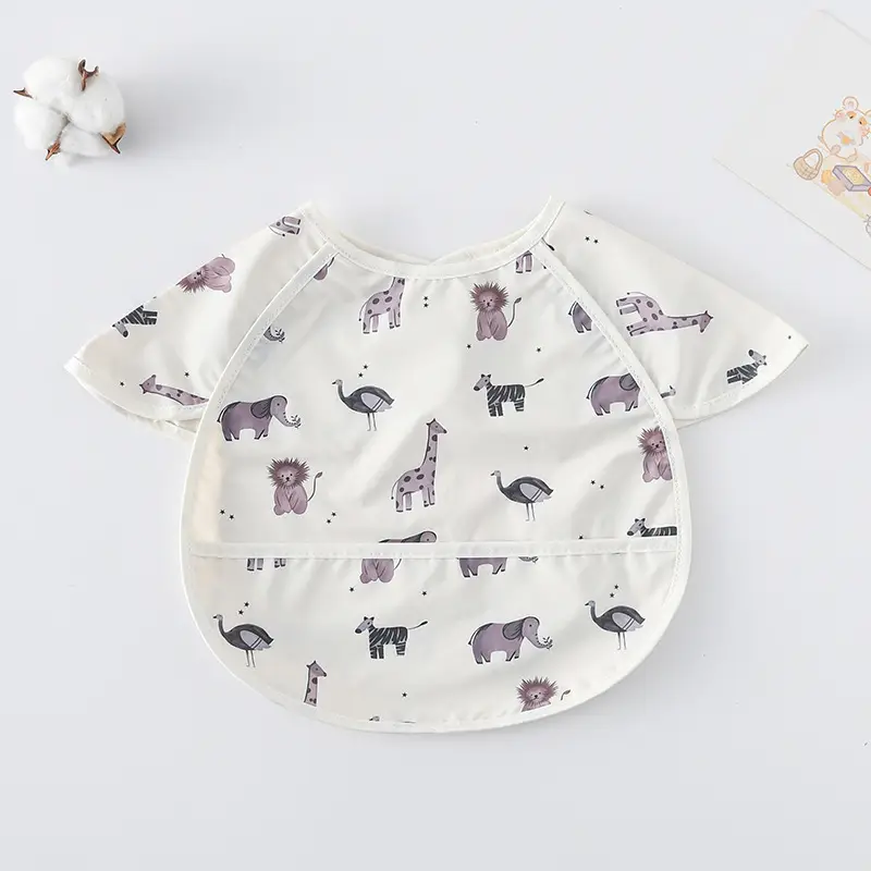 Sweden Retro-Dressing Baby Eating Bib Angel Wings Design - Image 175