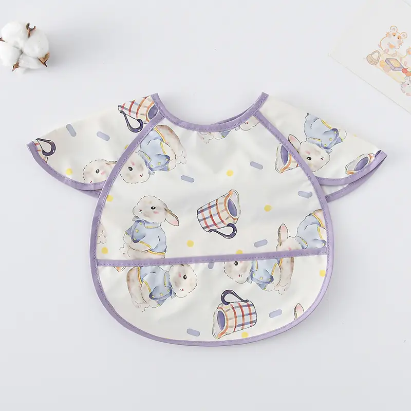 Sweden Retro-Dressing Baby Eating Bib Angel Wings Design - Image 177