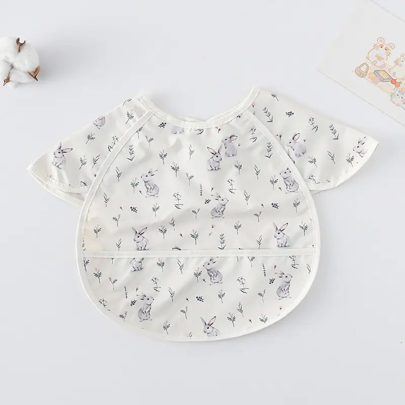 Sweden Retro-Dressing Baby Eating Bib Angel Wings Design - Image 178